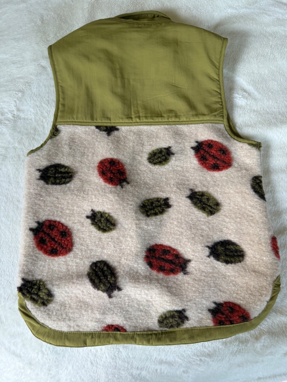 WOMENS SESPE SHERPA VEST XS toad&Co. ladybug - Picture 3 of 4